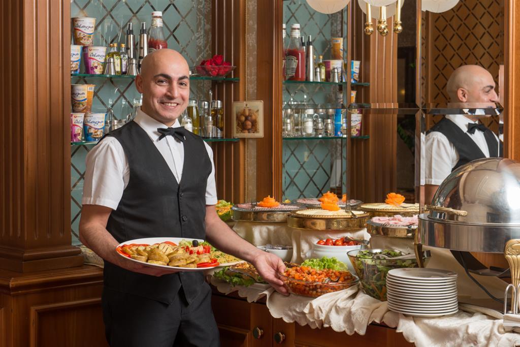 Hotel Berna Milan Restoran foto