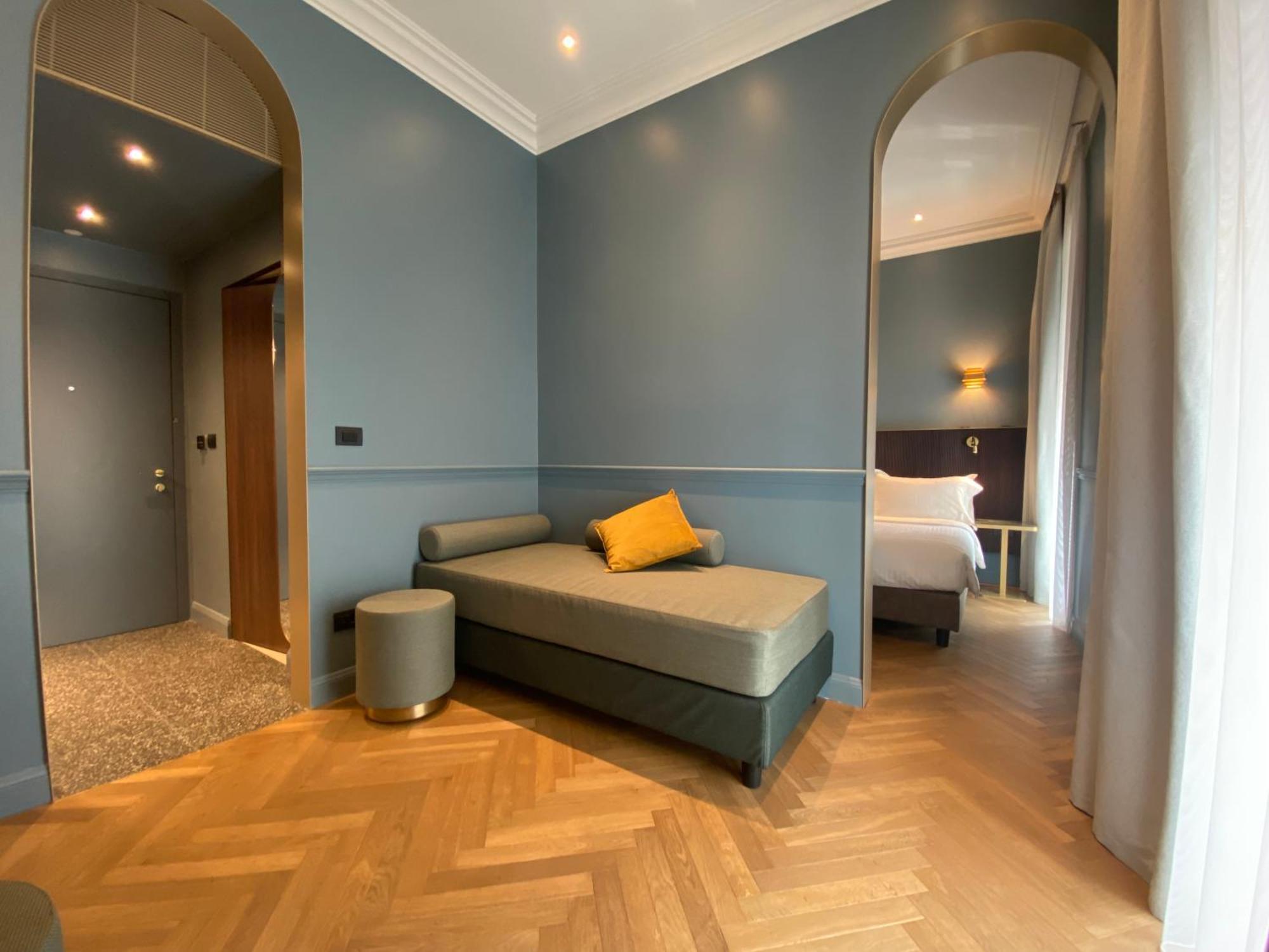 Hotel Berna Milan Bagian luar foto