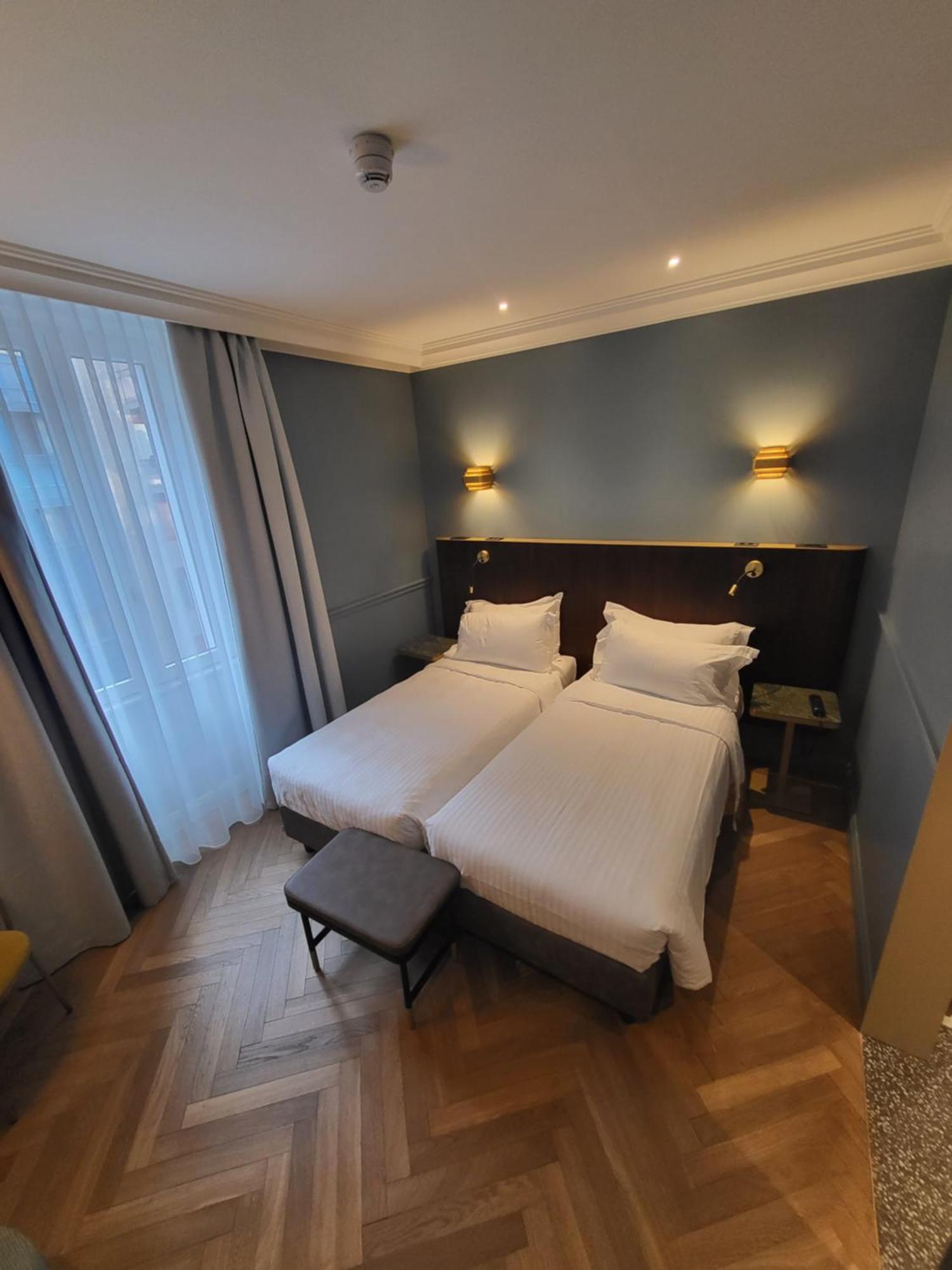 Hotel Berna Milan Bagian luar foto